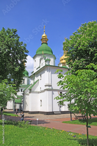 Ukraine. Kiev. View at Sophia Cathedral