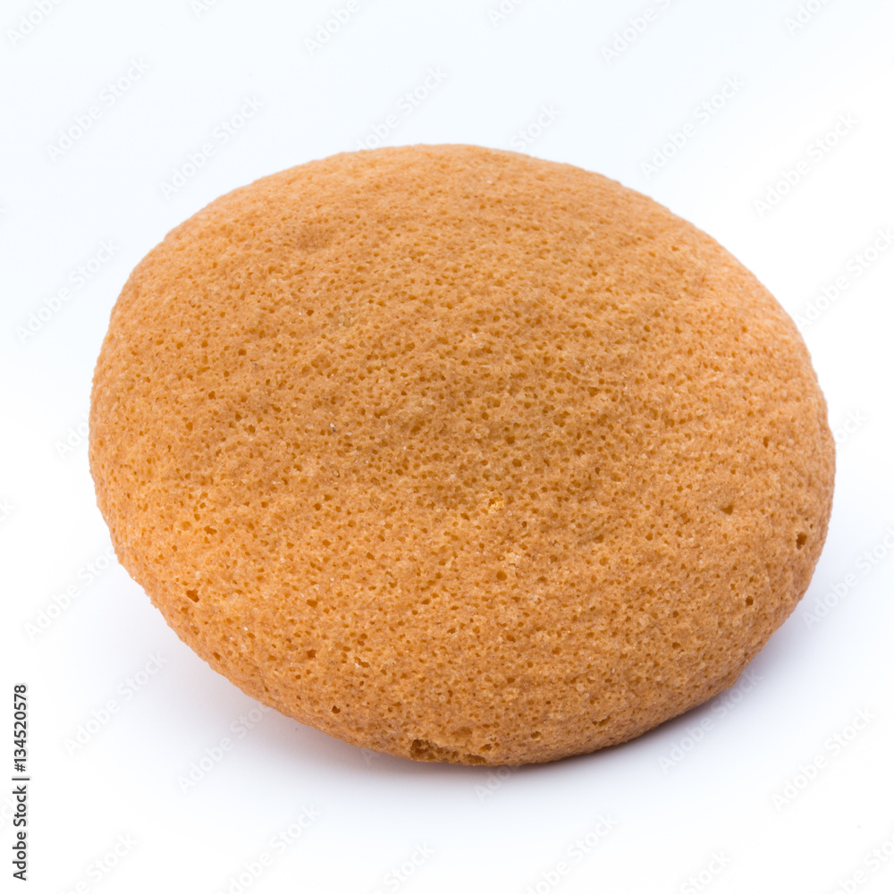 Cookies nuts on the isolated on white background. Cookies nuts on the isolated on white background.