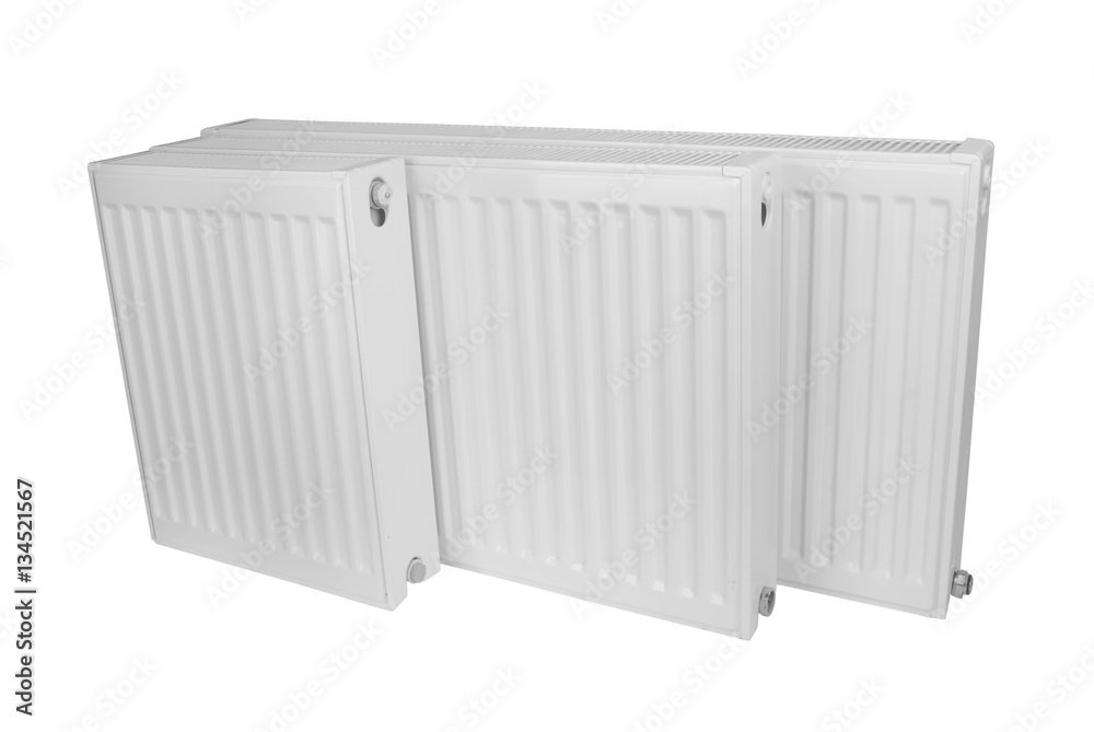 White heating radiator White heating radiator