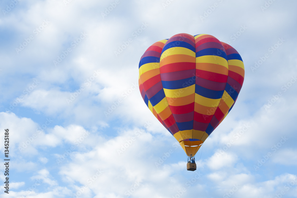 Fototapeta premium Hot Air Balloon Flying