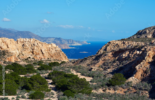 Coastline of Cabo de Gata-Nijar Natural Park. Spain
