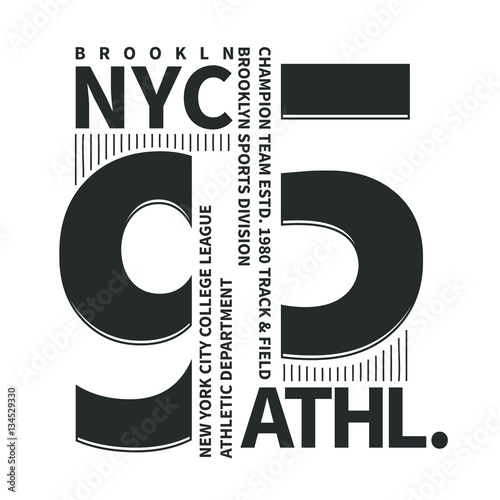 Brooklyn t-shirt graphics