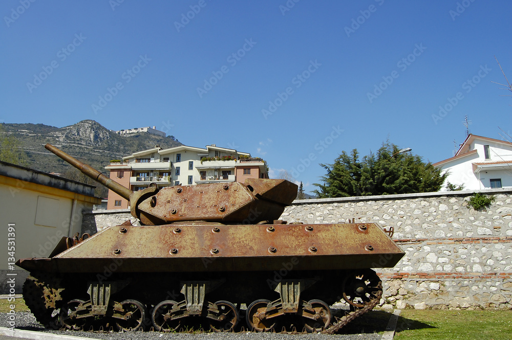 WWII Tank - Monte Cassino - Italy