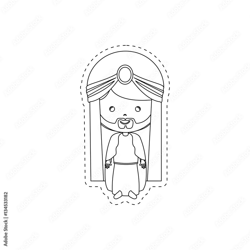 three wise men icon vector illustration graphic design three wise men icon vector illustration graphic design