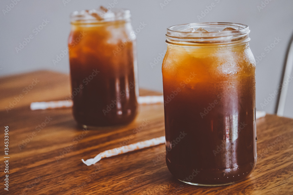 Ice tea in a bottle
