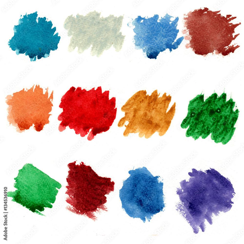 Raster cute set of some very vivid spots isolated on white. Textures, textile, backgrounds and wallpaper elements. Special for art and leisure time. Raster cute set of some very vivid spots isolated on white. Textures, textile, backgrounds and wallpaper elements. Special for art and leisure time.