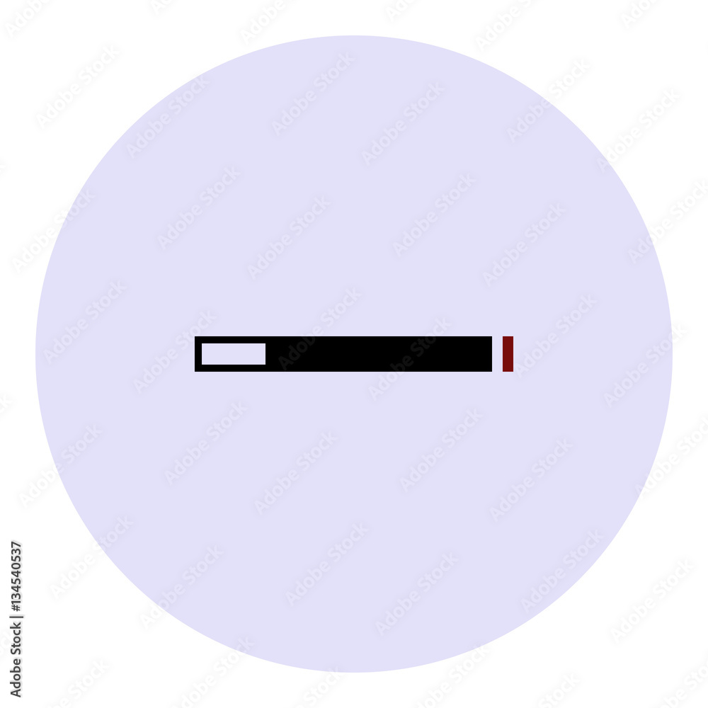 Smoke icon - Flat design, glyph style icon - Colored enclosed in a circle Smoke icon - Flat design, glyph style icon - Colored enclosed in a circle