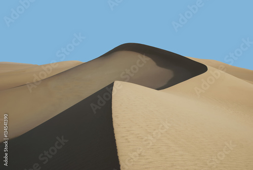 Desert. Sand. Dune.