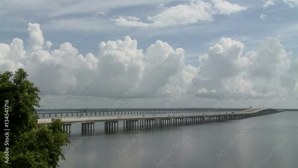 Sea Breeze Front Clouds Swell over Gulf Coast Sea Breeze Front Clouds Swell over Gulf Coast