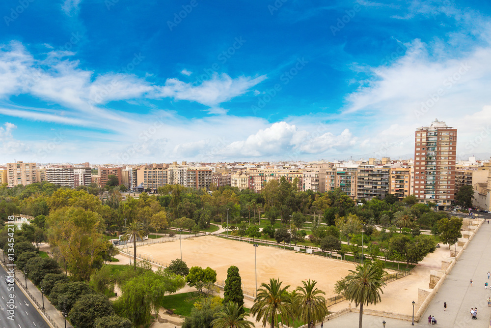 Panoramic view of  Valencia
