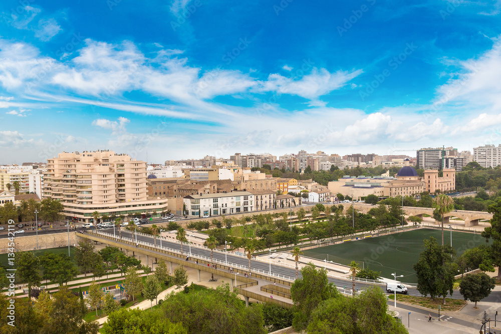 Panoramic view of  Valencia