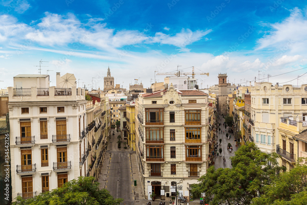 Panoramic view of Valencia