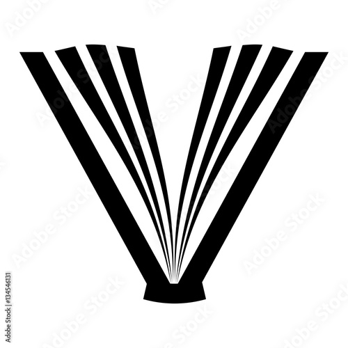 book icon image black and white vector illustration design 
