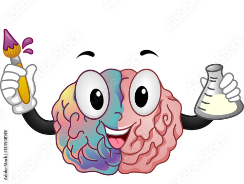 Mascot Brain Right Artist L...