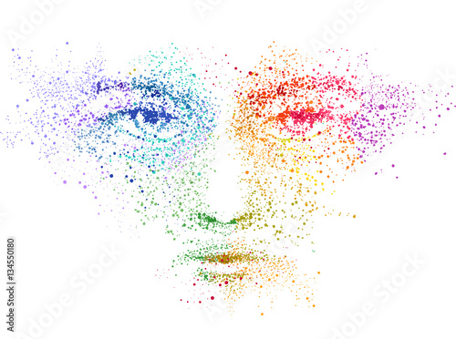 Face Vision Pointilism