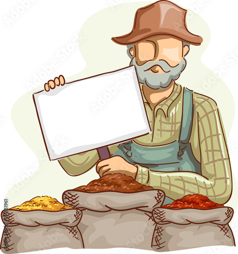 Farmer Price Board Grains