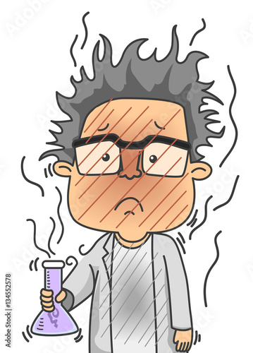 Man Scientist Error Lab