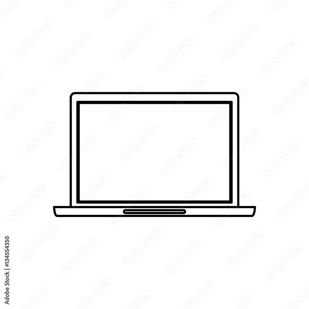 Laptop computer technology icon vector illustration graphic design Laptop computer technology icon vector illustration graphic design