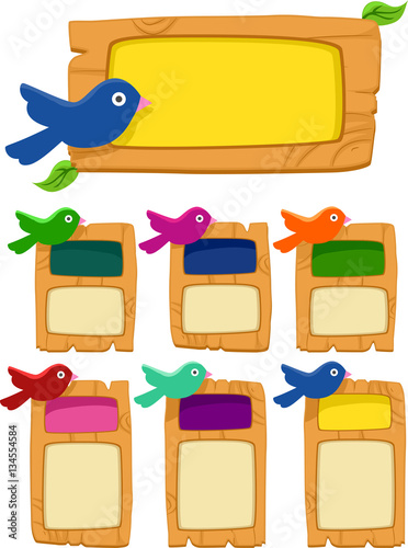 Birds Wood Bulletin Board