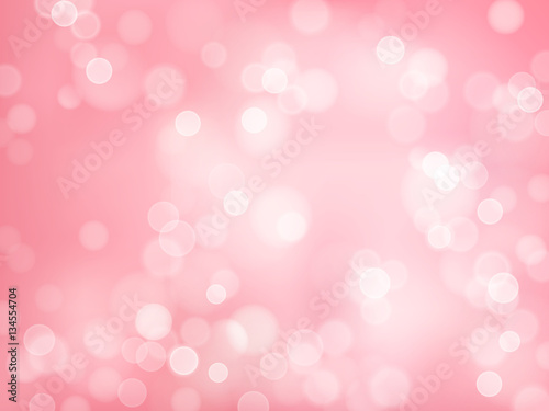 Pink bokeh background