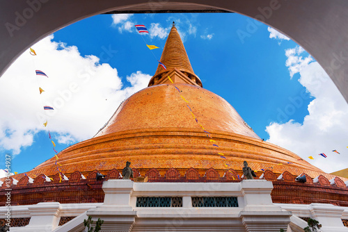 Big pagoda most in Thailand