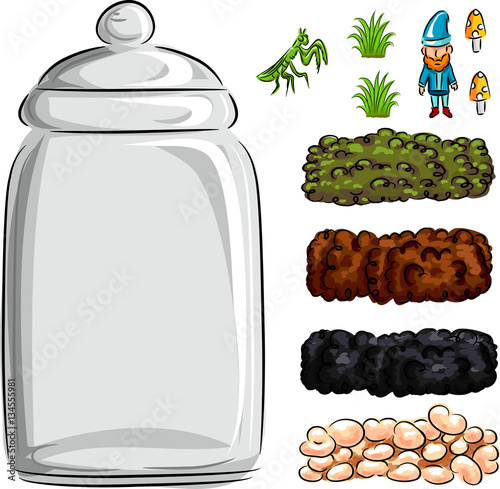 Homemade Terrarium Elements