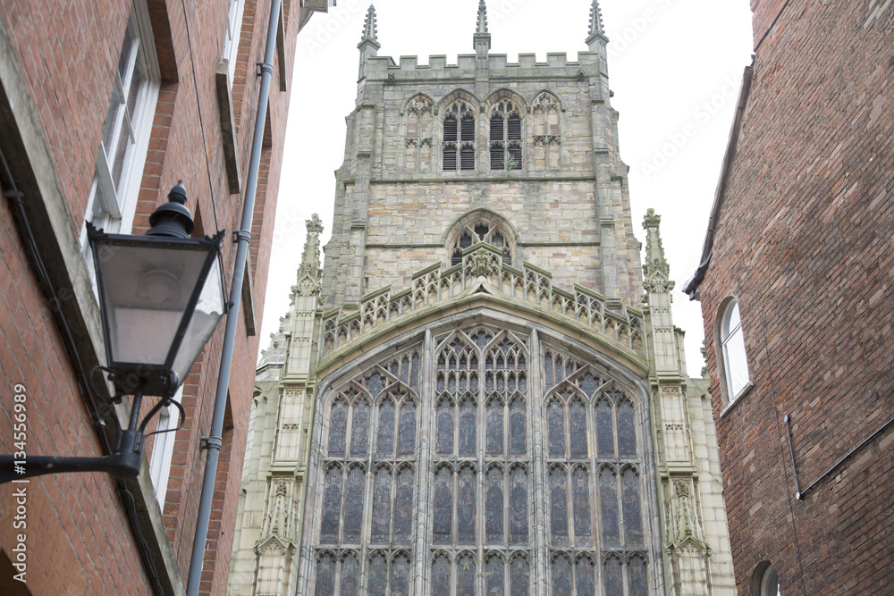 Obraz premium St Mary's Church, Lace Market District; Nottingham