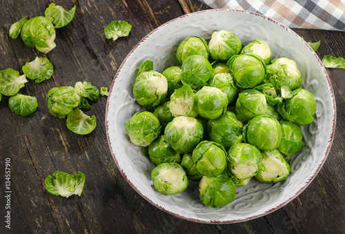 Fresh brussel sprouts