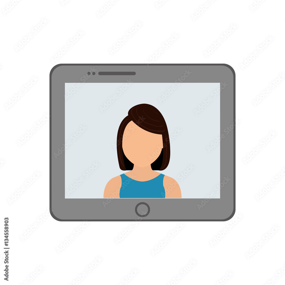 Tablet computer technology icon vector illustration graphic design Tablet computer technology icon vector illustration graphic design