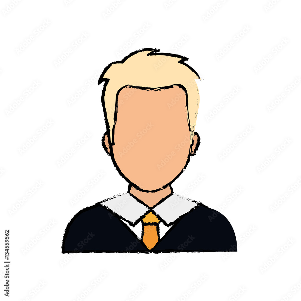 Businessman executive profile icon vector illustration graphic design Businessman executive profile icon vector illustration graphic design