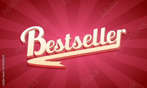 3D Bestseller Retro Background