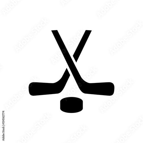 hockey icon illustration