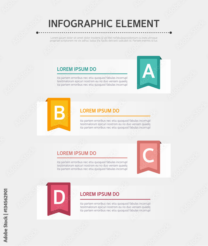 Business Info Graphic Illustration