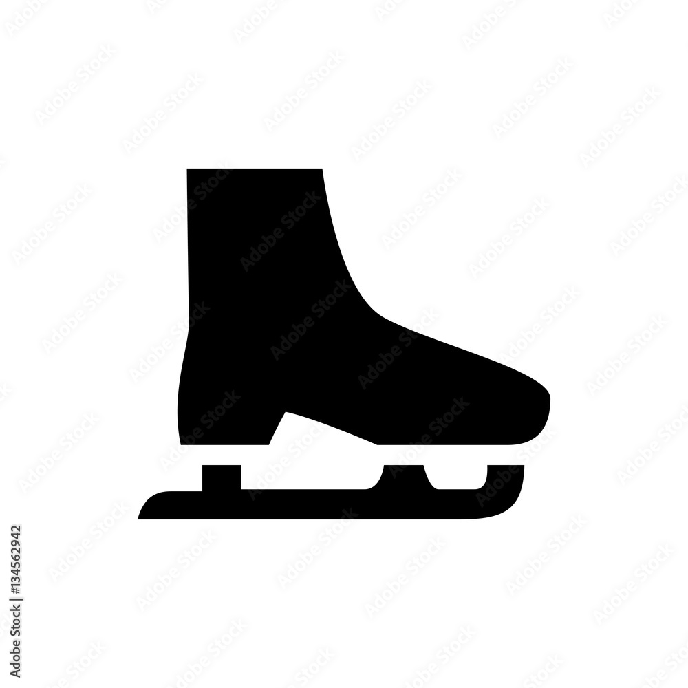 ice skate icon illustration ice skate icon illustration