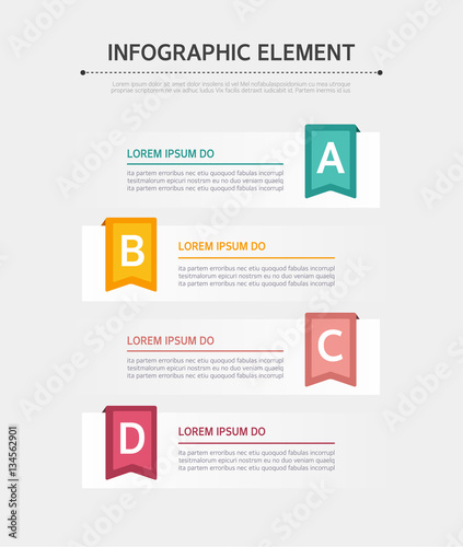 Business Info Graphic Illustration