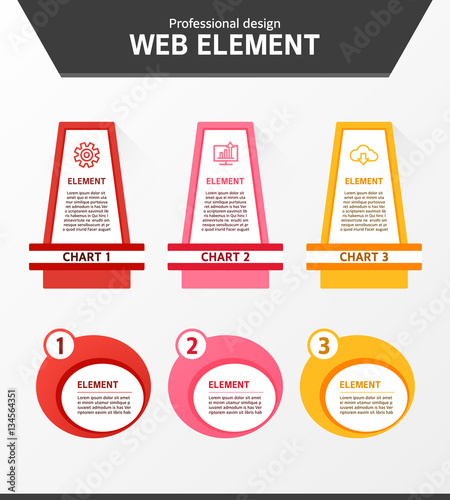 Web element design