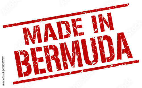made in Bermuda stamp