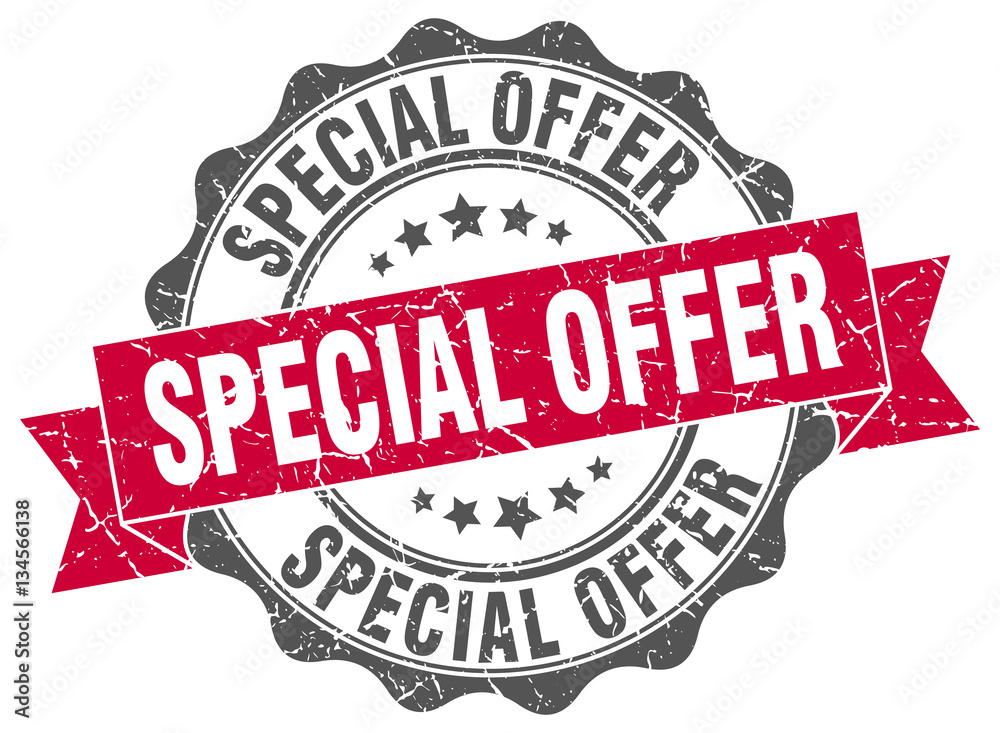 Fototapeta premium special offer stamp. sign. seal