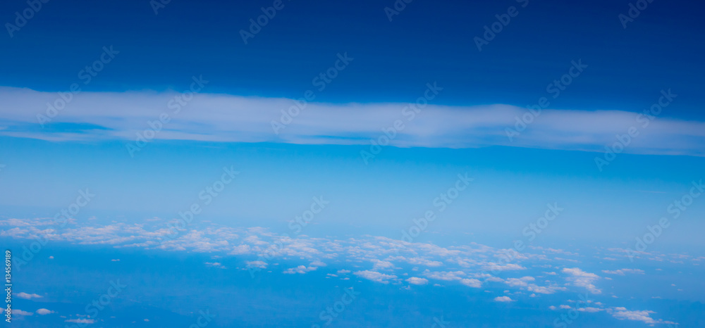 clouds in the blue sky clouds in the blue sky