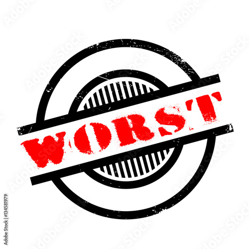 Worst rubber stamp. Grunge design with dust scratches. Effects can be easily removed for a clean, crisp look. Color is easily changed.