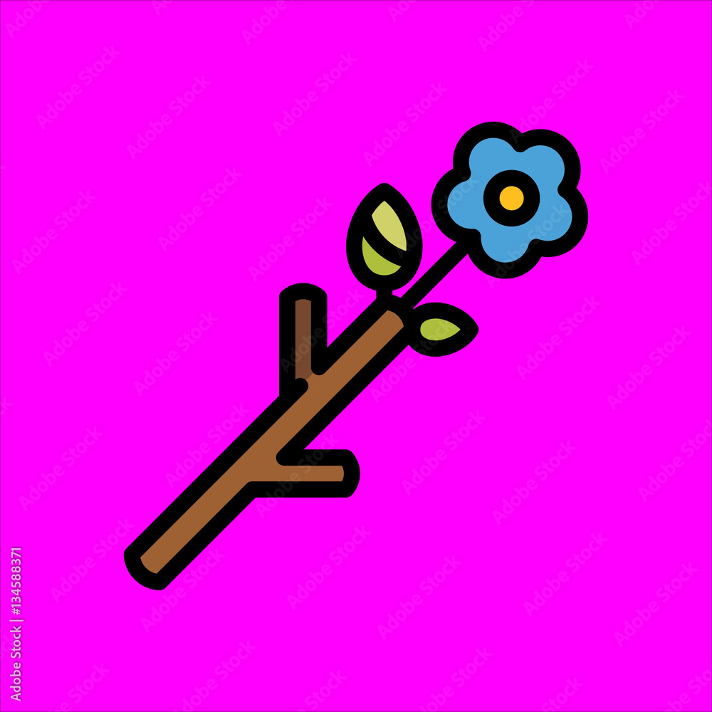 gardening icon flat disign gardening icon flat disign