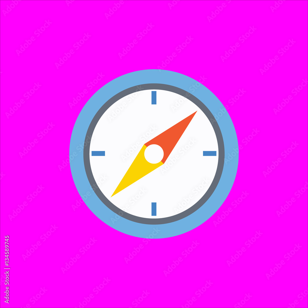 compass icon flat disign compass icon flat disign