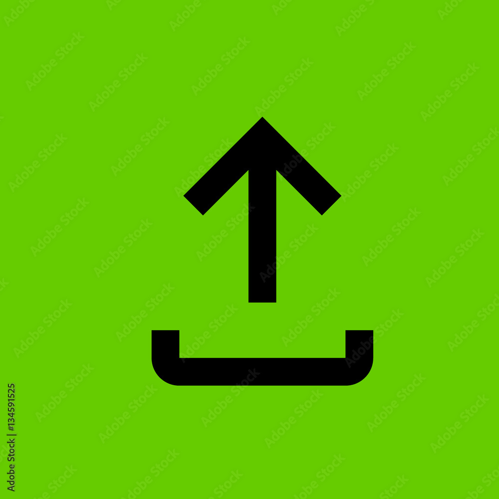 upload icon flat disign upload icon flat disign