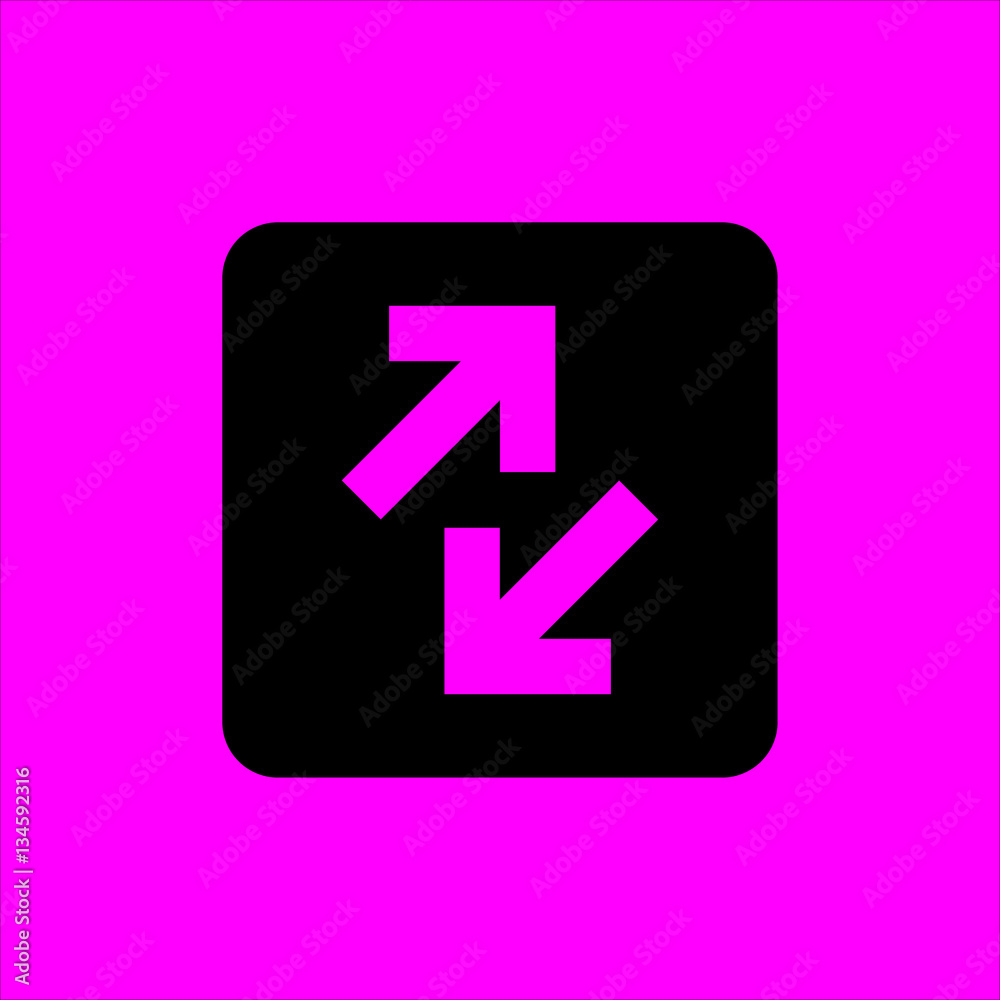 transfer icon flat disign