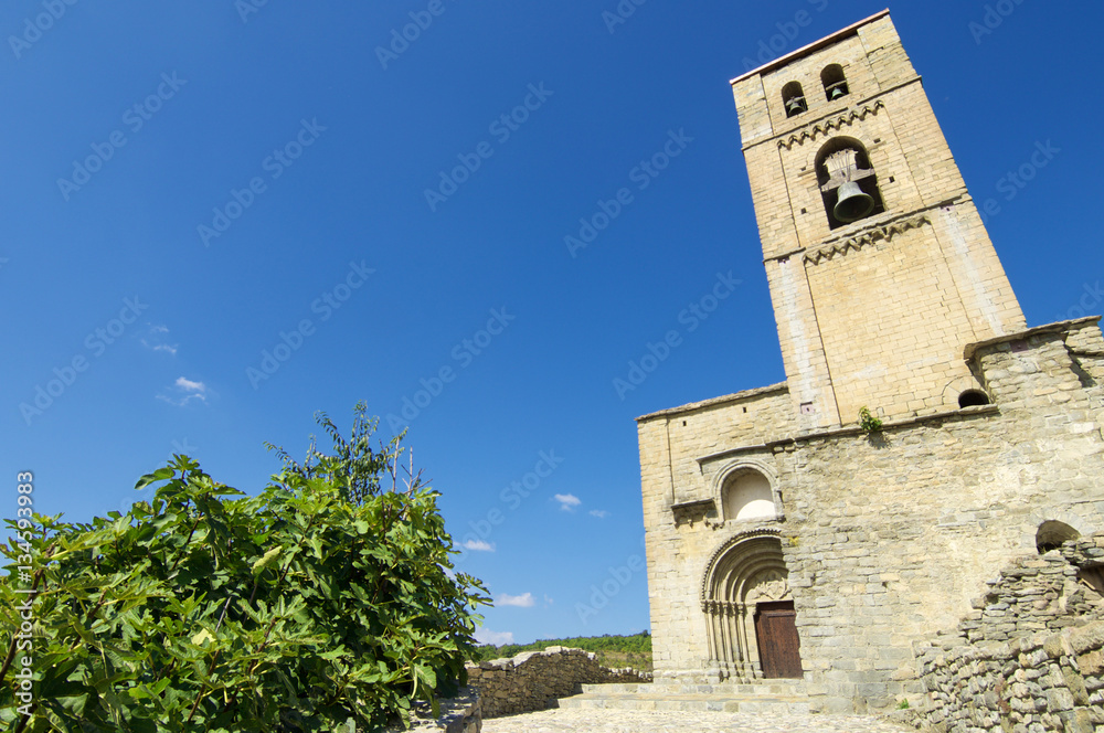 Romanesque church in Spain