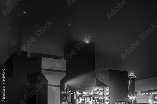 Powerplant at Night