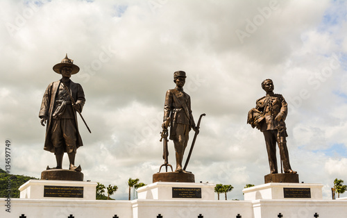 Rajabhakti park is the name that has been given the name of the King. Signify the park was built with loyalty to the king. Located in Hua Hin  Prachuap Khiri Khan Thailand photo