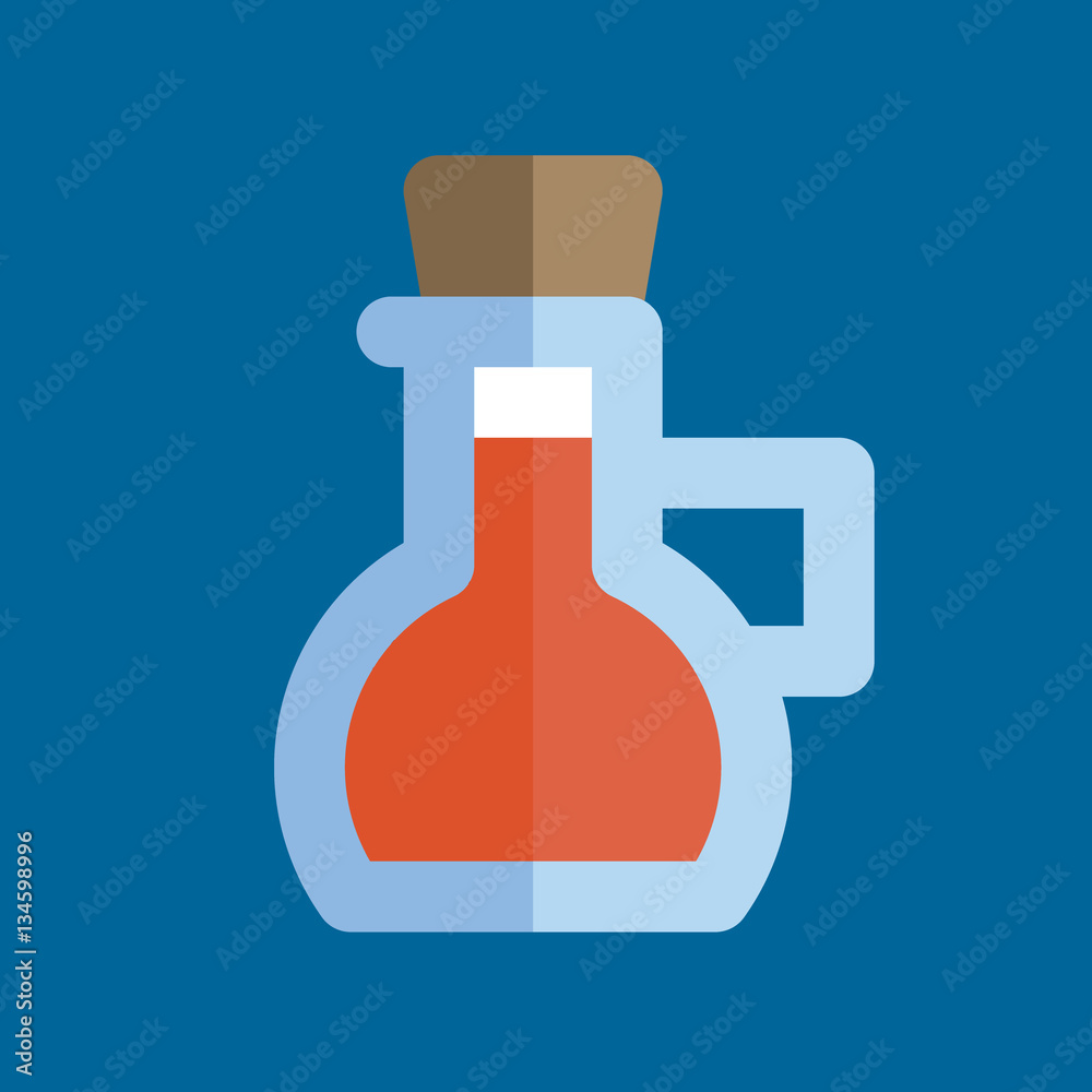 vinegar icon flat disign