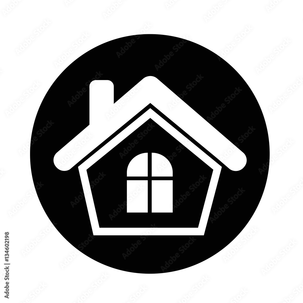 Real estate house icon Real estate house icon