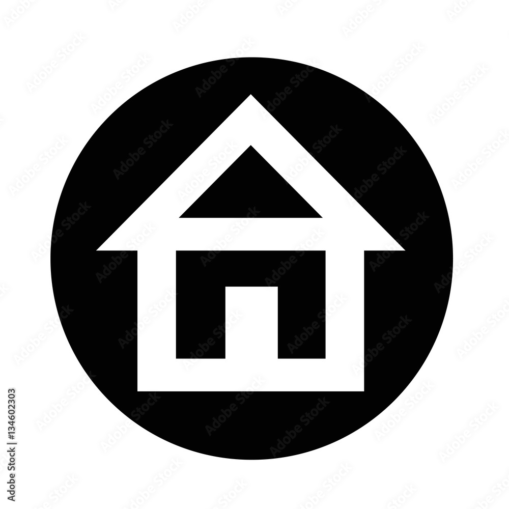 Real estate house icon Real estate house icon